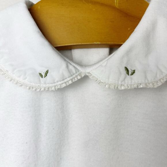 Vintage Gymboree Floral Collar Bodysuit Size 24 Months - Picture 2 of 7